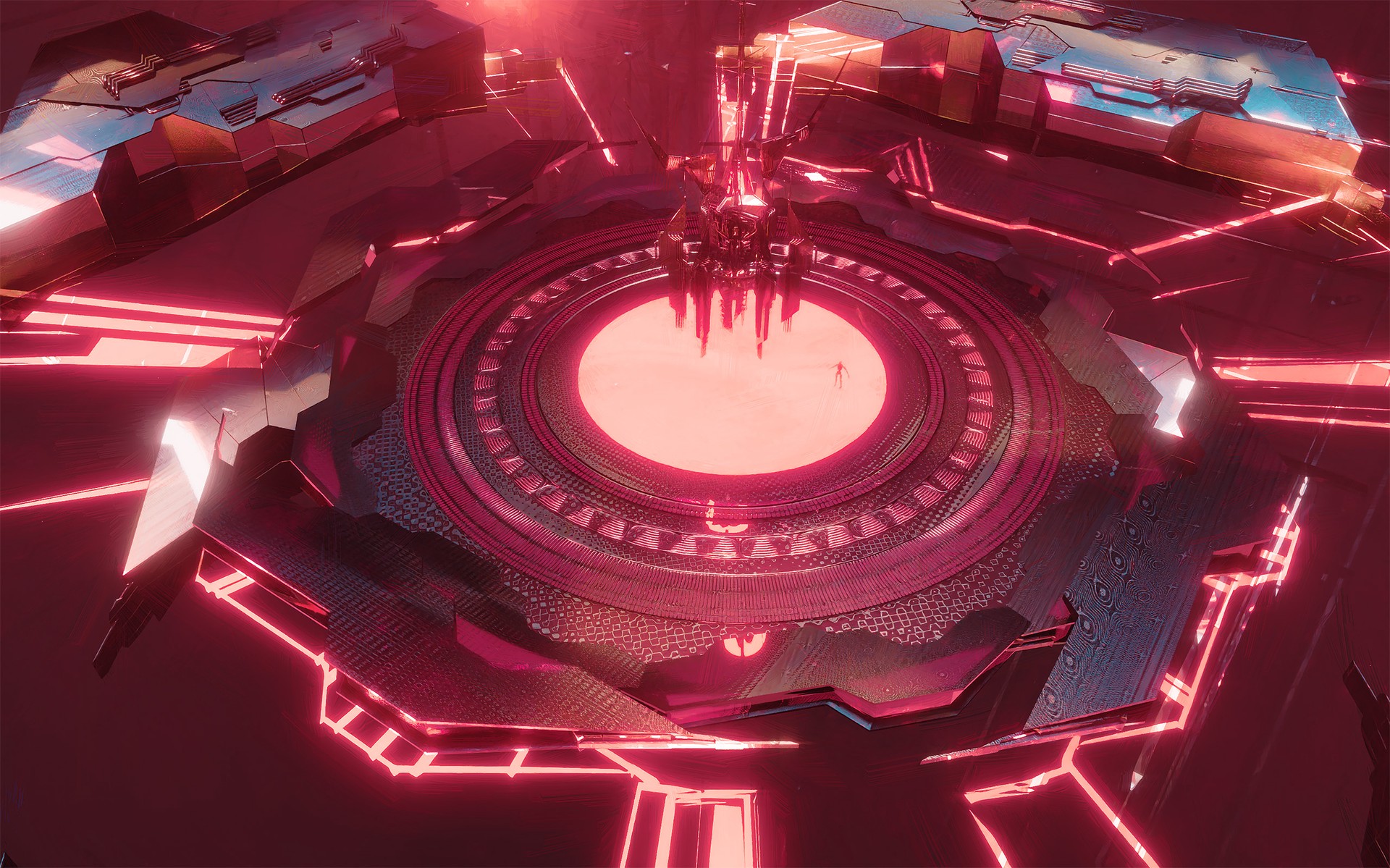 Boss arena concept. Art by Ryan Richmond.