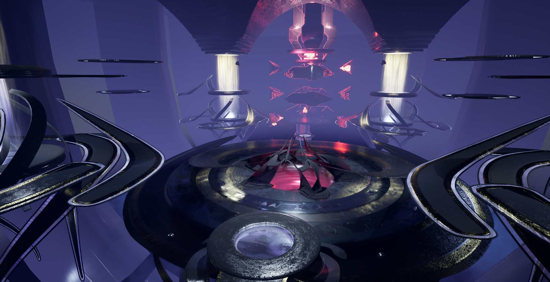 Environment WIP by Charlie Pennington and Zach Turner.