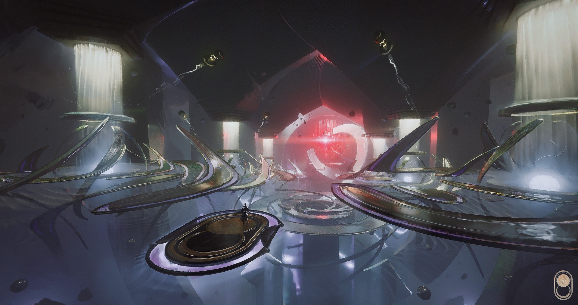 Concept that informed environment art direction. Art by Ryan Richmond.